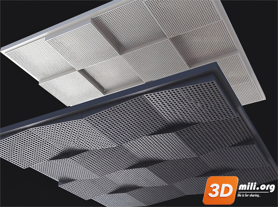Ceiling Decoration Skp Files